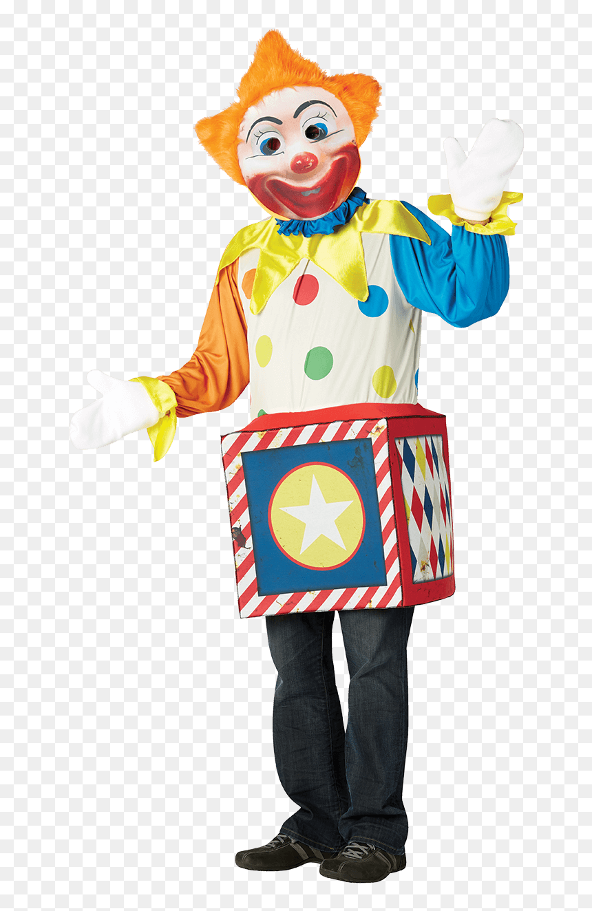 Adults Creepy Clown - Costume Hat, HD Png Download - evil clown png