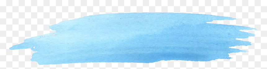 Sea, HD Png Download - blue paint stroke png