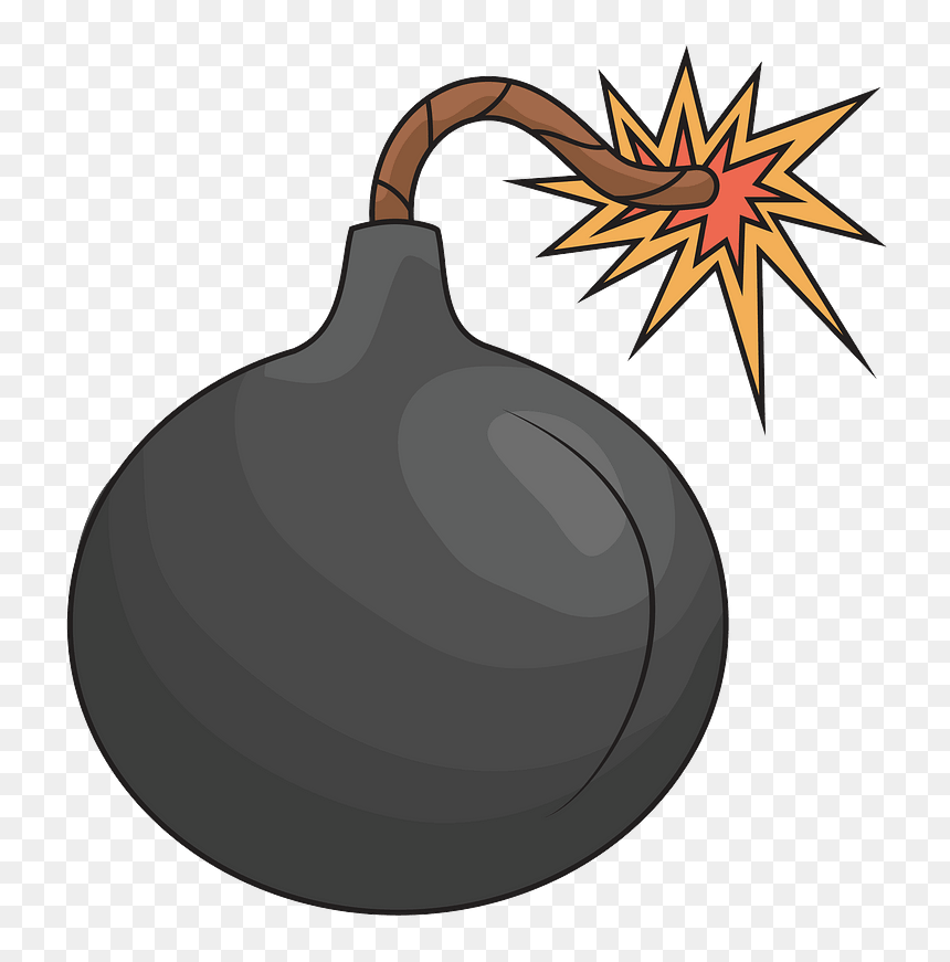 Bomb Clipart - Bombe Clipart, HD Png Download - explosion clipart png