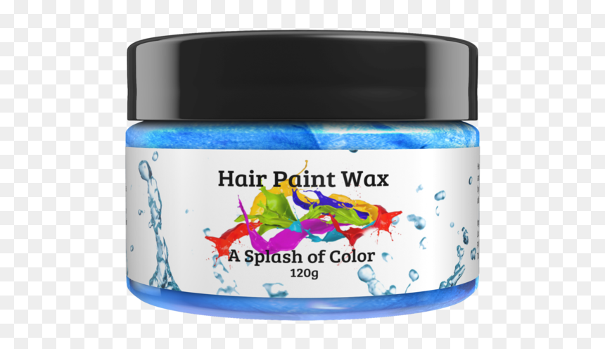 Buy Hair Paint Wax, HD Png Download - blue paint png