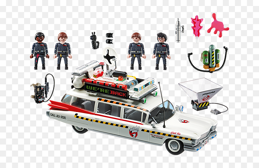 Playmobil Ghostbusters Ecto 1a, HD Png Download - ghostbuster png