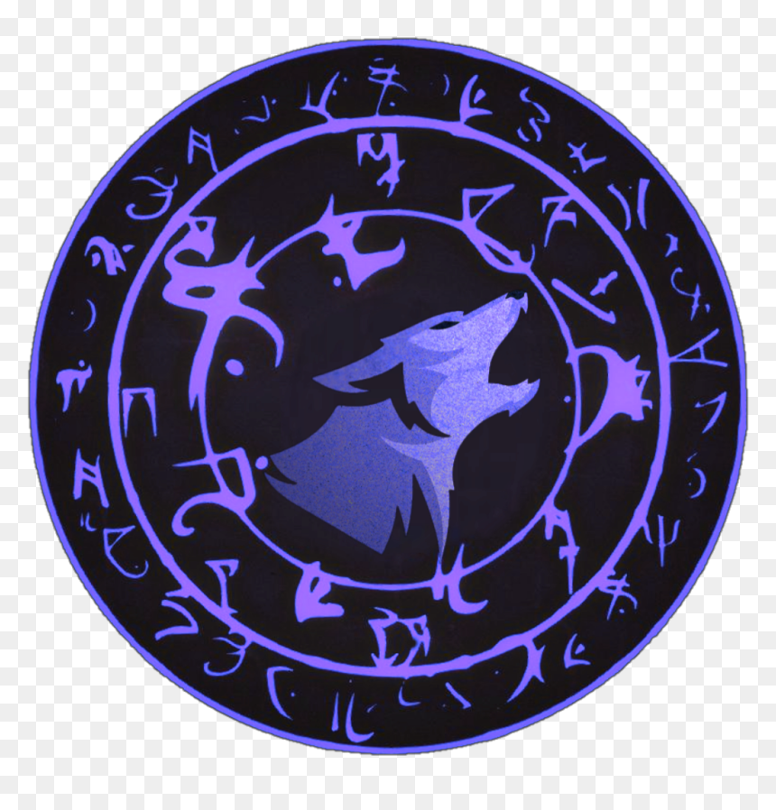 Skyrim Runes, HD Png Download - wolf link png