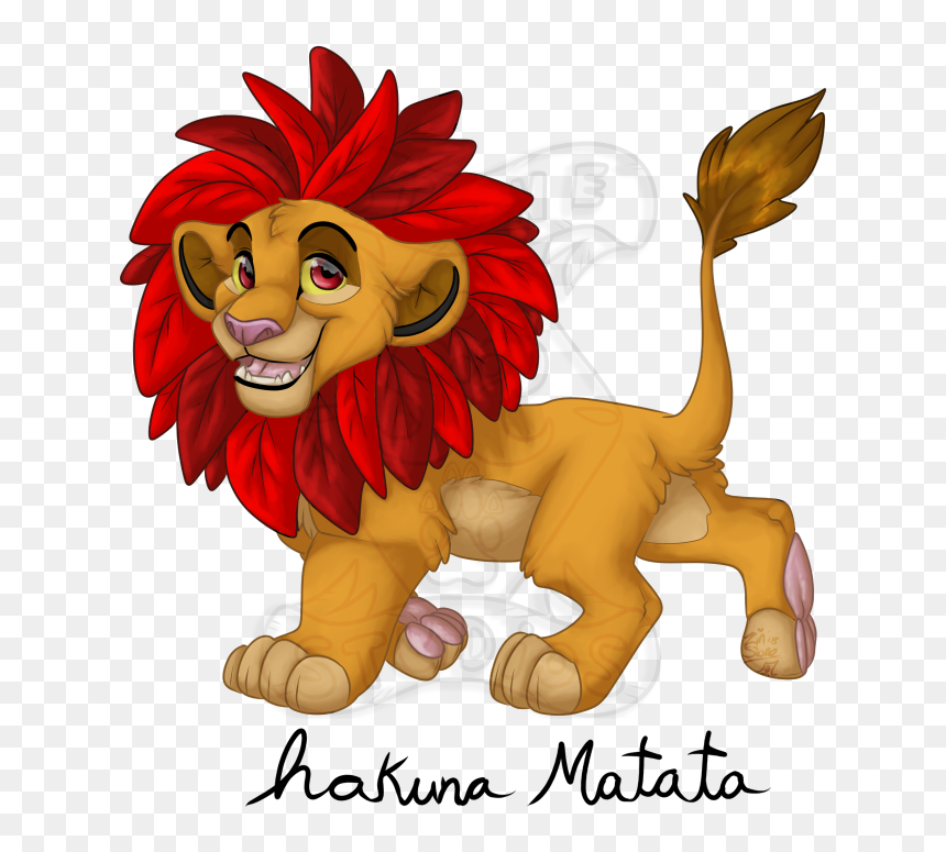 Masai Lion, HD Png Download - hakuna matata png