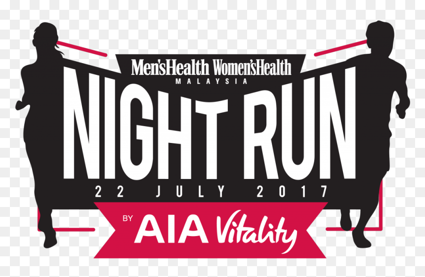 Mens Health Womens Health Night Run 2017, HD Png Download - men's health logo png