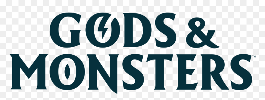 Gods And Monsters Logo, HD Png Download - epic games logo png