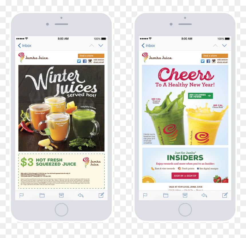 Mobile Phone, HD Png Download - jamba juice png