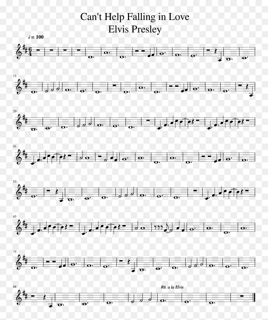 Donna Lee Walking Bass Line, HD Png Download - elvis presley signature png