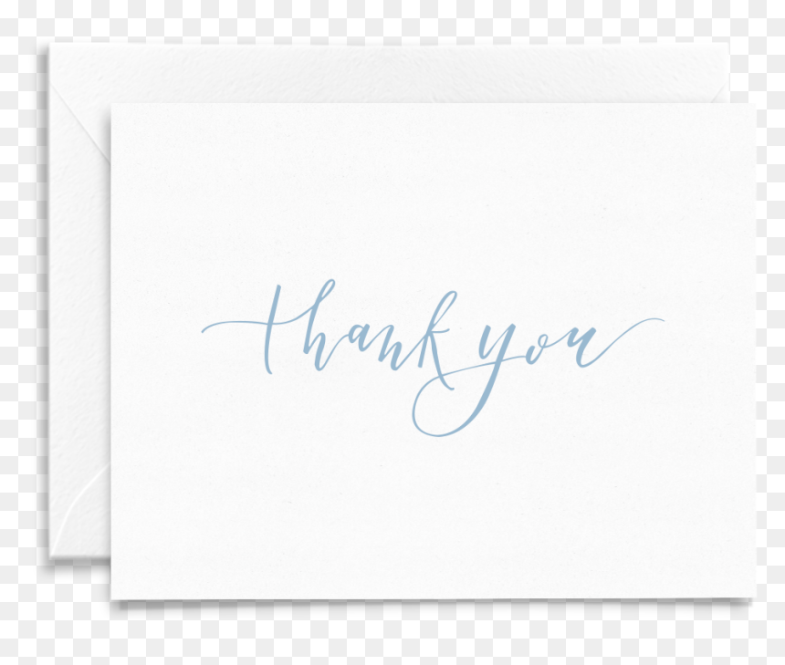Calligraphy, HD Png Download - thank you card png