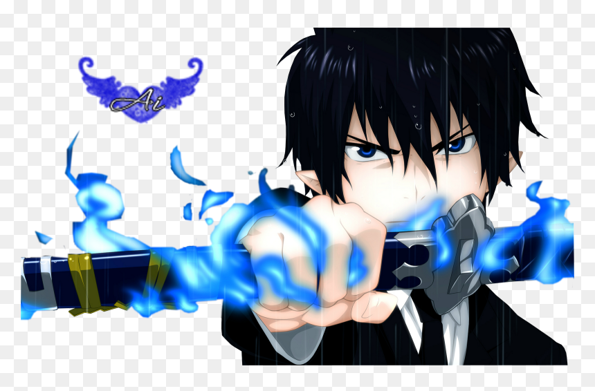 Okumura Rin Wallpaper 3d, HD Png Download - exorcist png