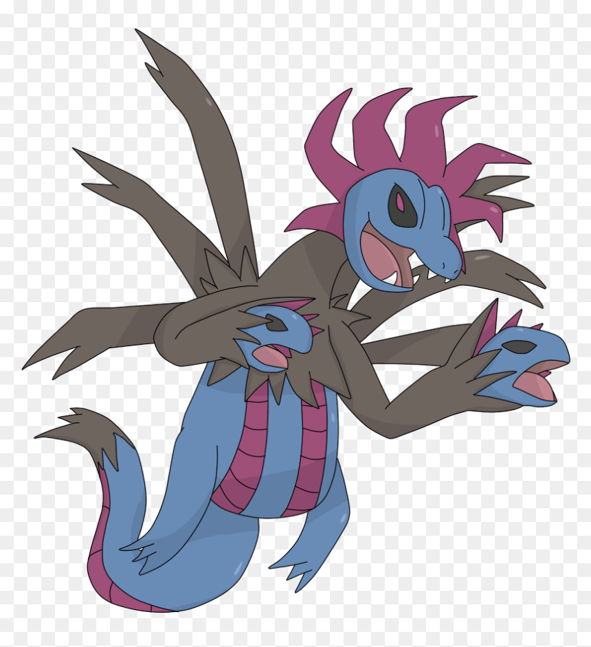 Cartoon, HD Png Download - hydreigon png