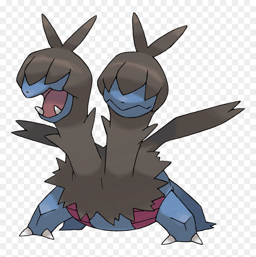 Pokemon Zweilous, HD Png Download - hydreigon png