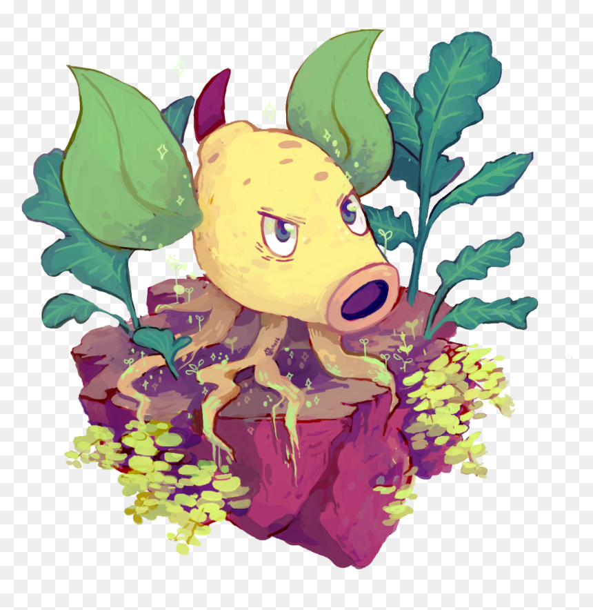 Weepinbell Fan Art, HD Png Download - bellsprout png