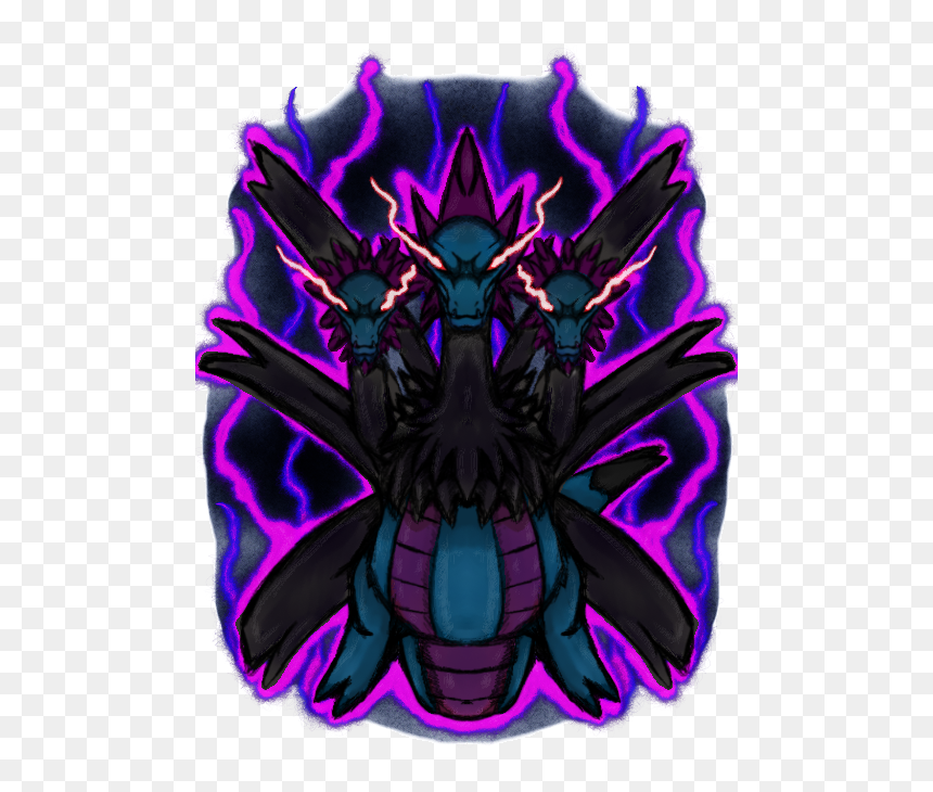 Illustration, HD Png Download - hydreigon png