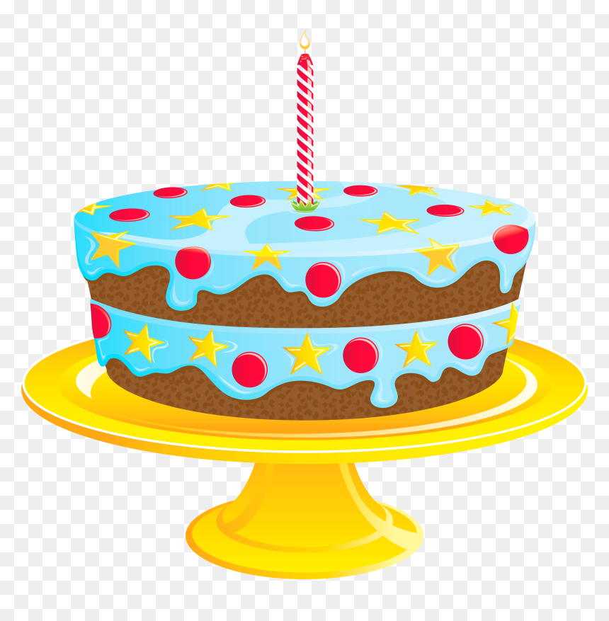 Elementos De Cumple Años, HD Png Download - birthday cake vector png
