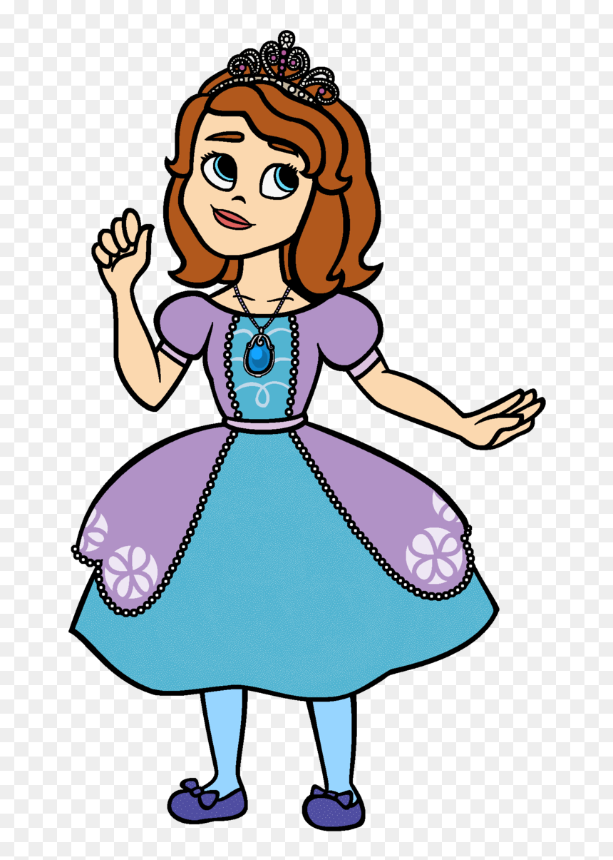 Sofia The First Blue Amulet, HD Png Download - sofia the first logo png