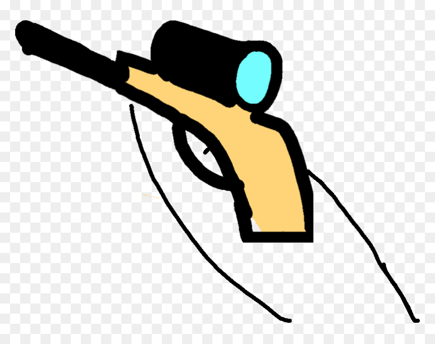 Clip Art, HD Png Download - mlg gun png