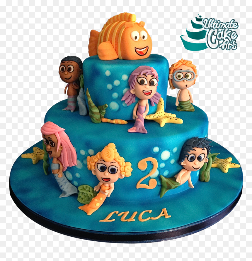 Cake, HD Png Download - bubble guppies characters png