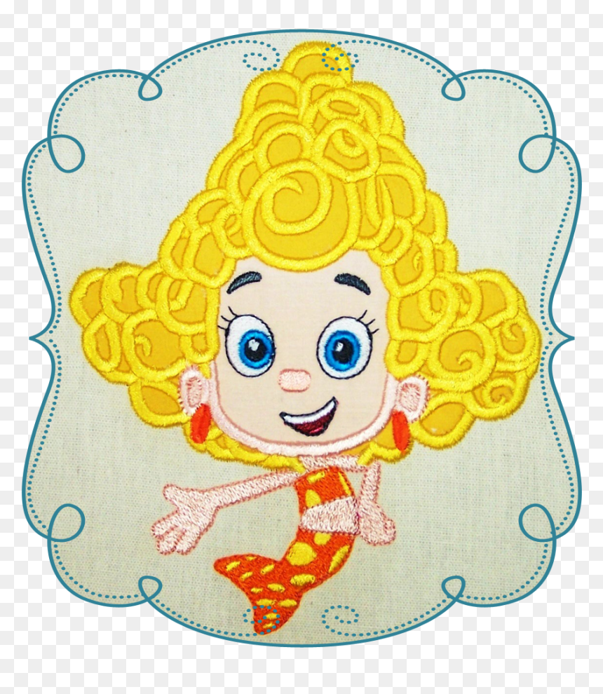 Hello Kitty 1 Applique, HD Png Download - bubble guppies characters png
