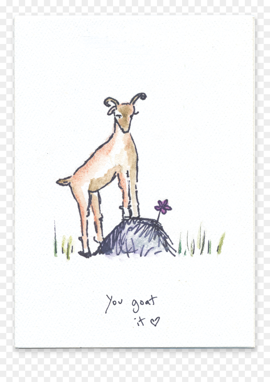 You Goat It - Goat, HD Png Download - baby goat png