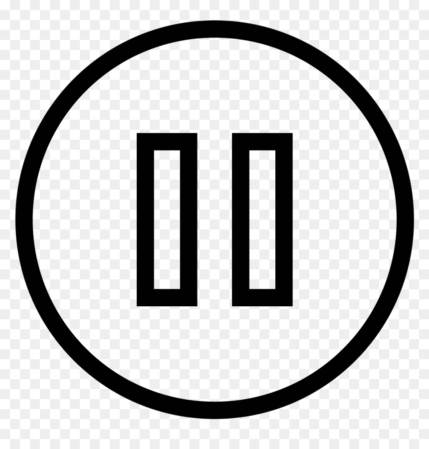 Circle, HD Png Download - play button png black