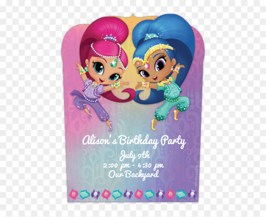 Shimmer And Shine Torte, HD Png Download - bubble guppies characters png