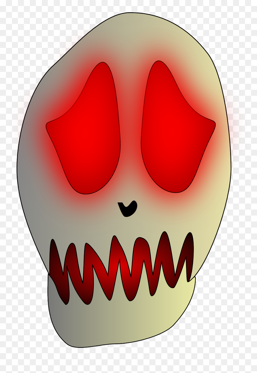 Skull, HD Png Download - evil skull and crossbones png
