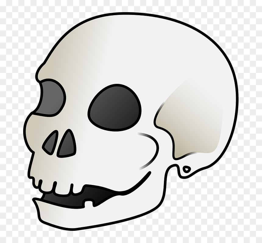 Skull Clip Art, HD Png Download - evil skull and crossbones png