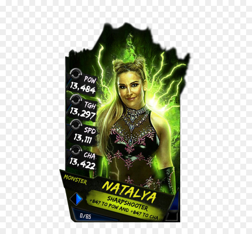 Wwe Supercard Peyton Royce, HD Png Download - natalya png