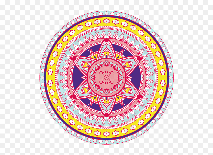 Mandala En Budismo, HD Png Download - greek pattern png