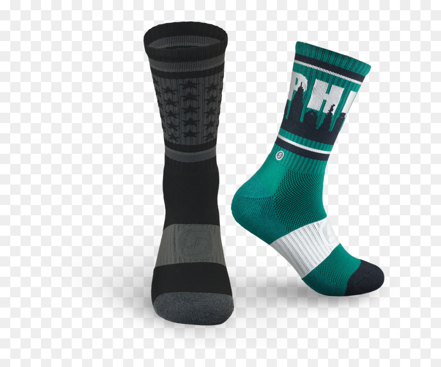 Sock, HD Png Download - philadelphia skyline png