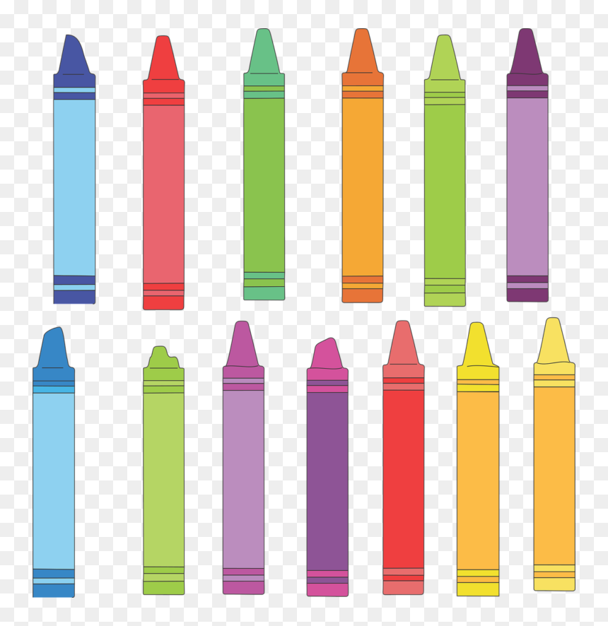 Crayon De Couleur Dessin, HD Png Download - crayon scribble png