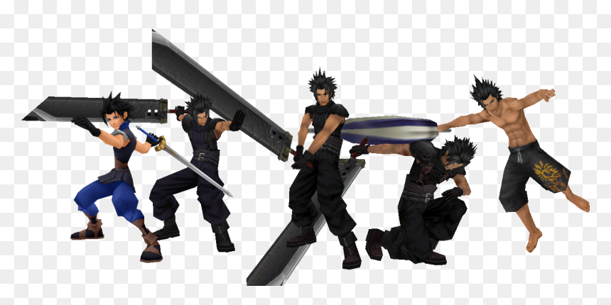 Zack Fair Alternate Costume, HD Png Download - zack fair png