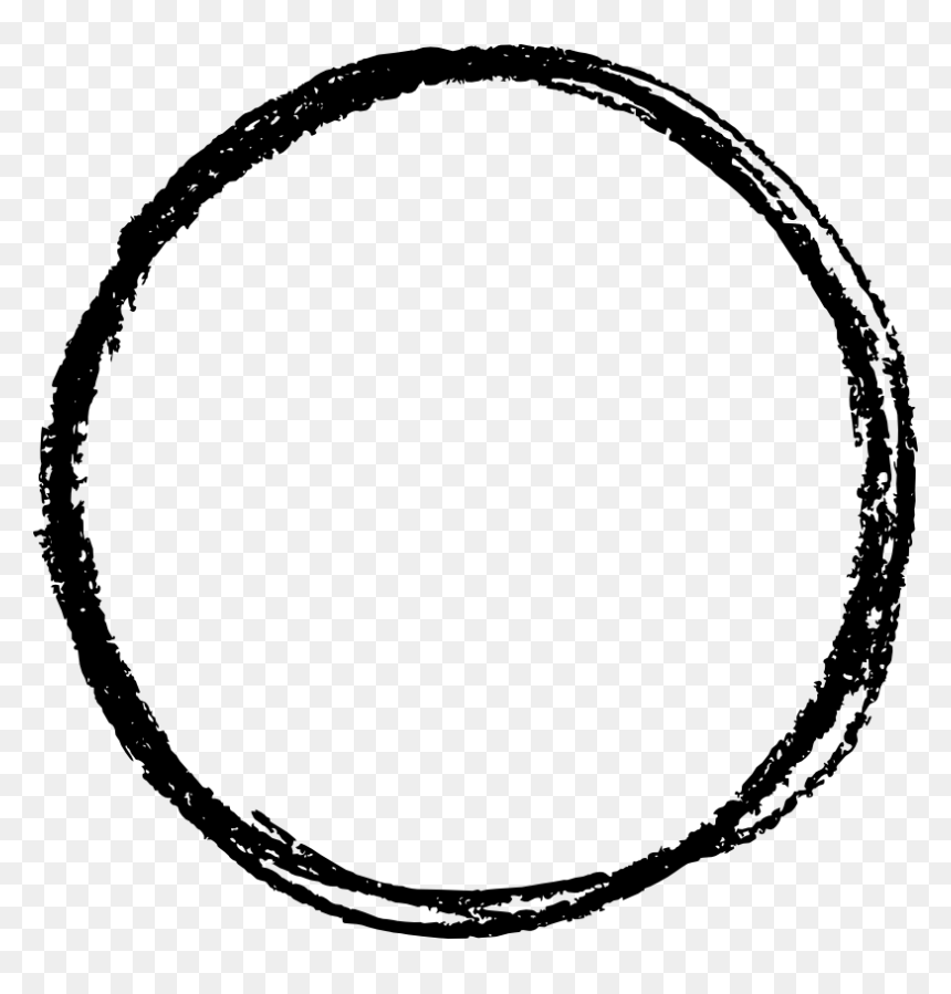 Circle Stroke Png, Transparent Png - crayon scribble png