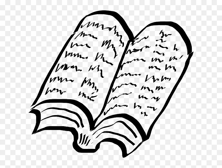 Book With Words Clip Art, HD Png Download - crayon scribble png