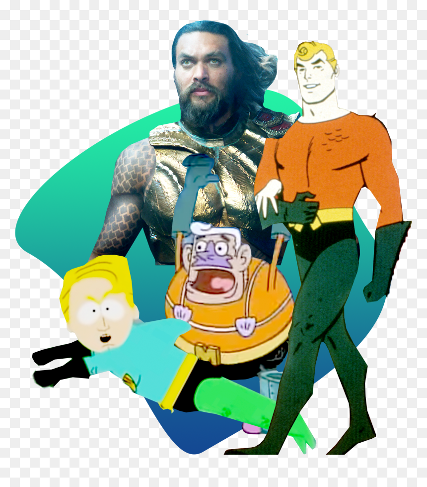 Old Vs New Aquaman, HD Png Download - zack fair png