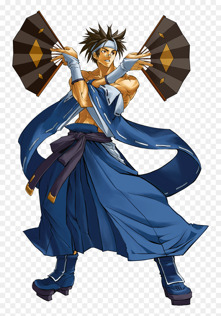 Guilty Gear Anji Mito, HD Png Download - sol badguy png