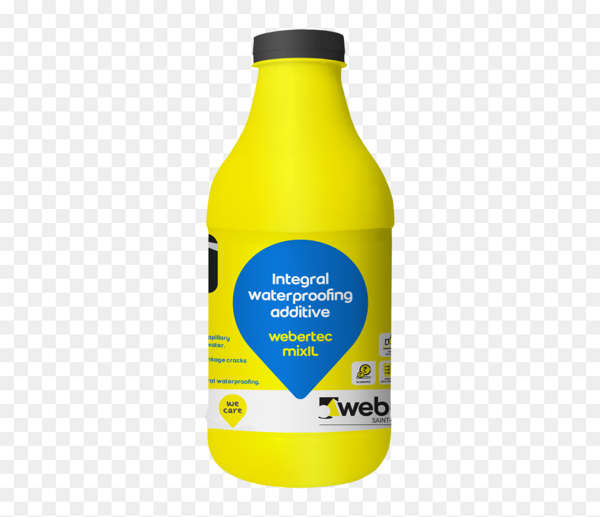 Waterproofing Cement Mortar-webertac Mixil - Waterproofing, HD Png Download - concrete cracks png