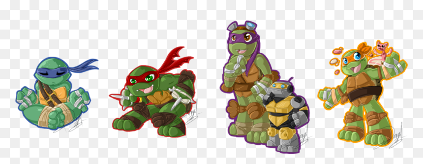 Nickelodeon Teenage Mutant Ninja Turtles Leonardo For - Teenage Mutant Ninja Turtles Chibi, HD Png Download - teenage mutant ninja turtles png