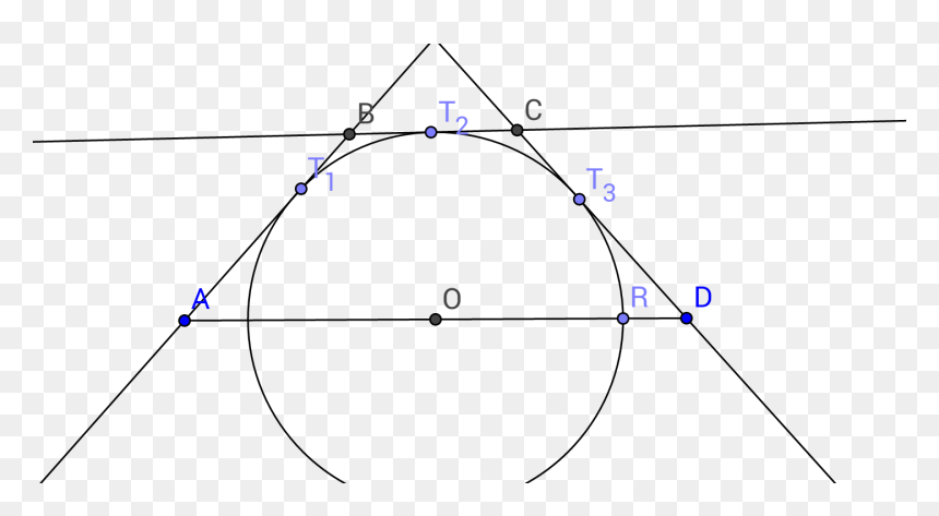 Enter Image Description Here - Inscribe A Quadrilateral Around A Semicircle, HD Png Download - semi circle png