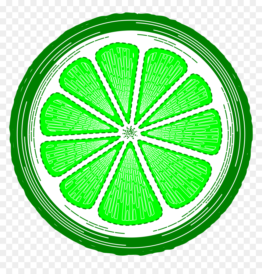 Lime Slice Clip Arts - Fatia Limao Png, Transparent Png - lime slice png