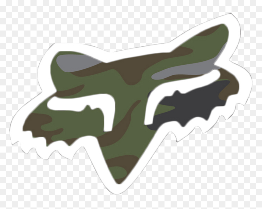 Camouflage Clipart Fox - Transparent Fox Racing Logo, HD Png Download - camouflage png