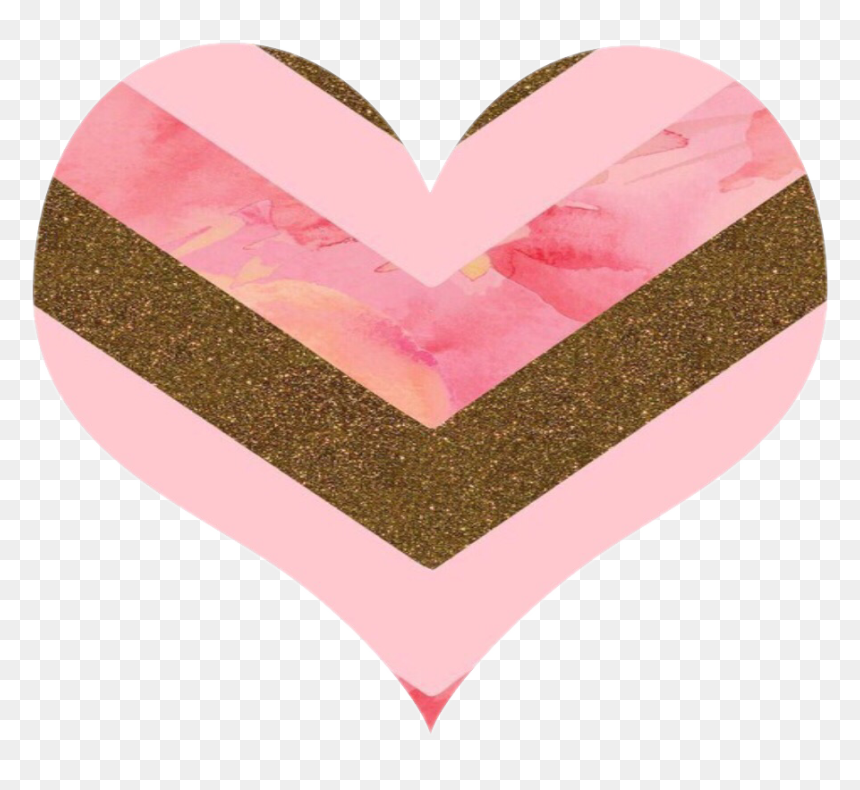 Hearts Love Goldglitter Glitter Freetoedit - Love, HD Png Download - falling hearts png