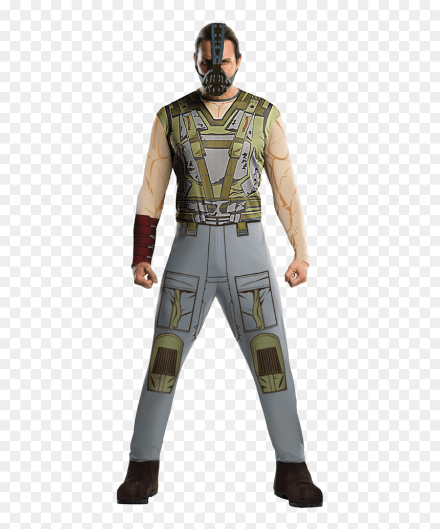 Caballero Oscuro Villano Máscara, HD Png Download - bane mask png
