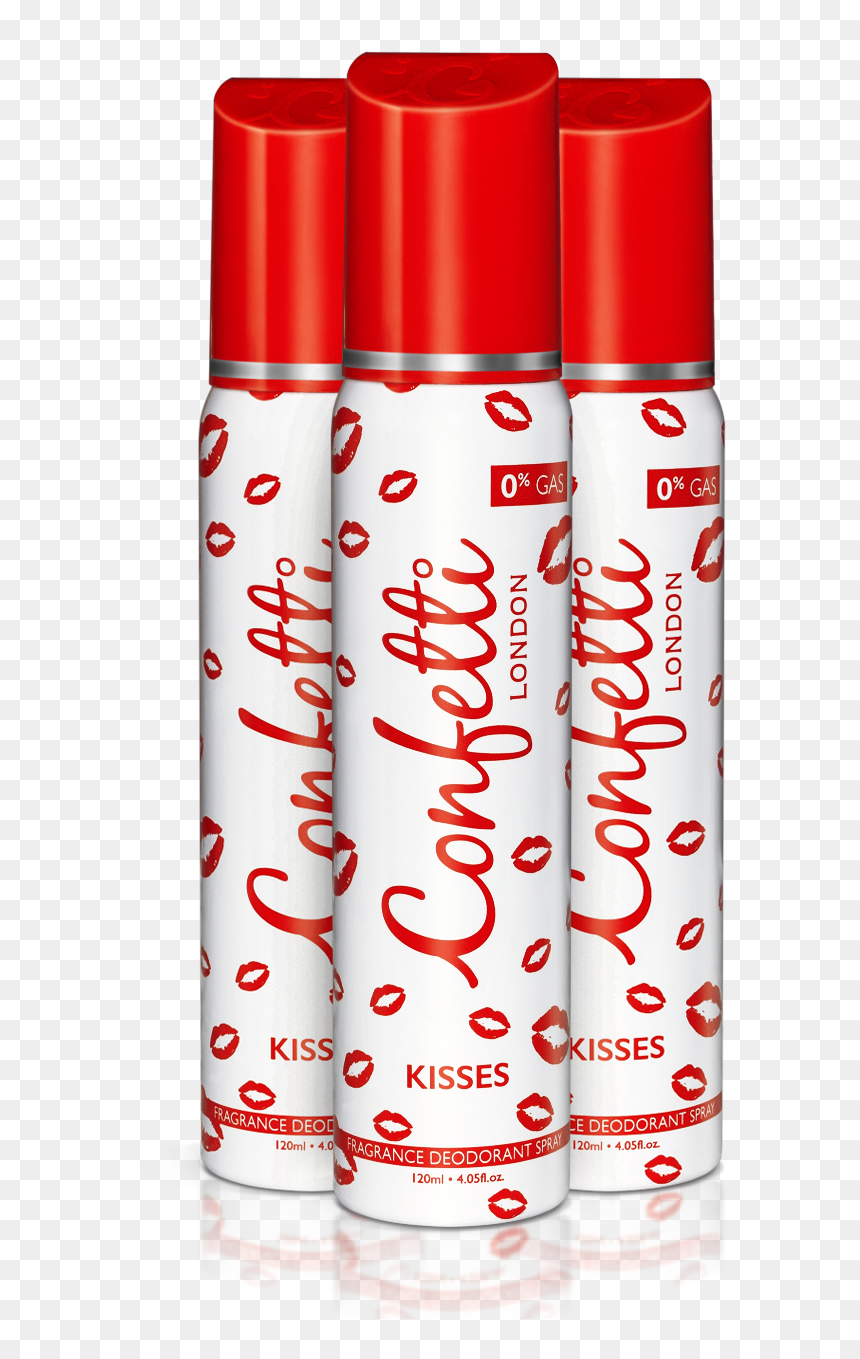 Confetti 120 X 3 Kisses - Lip Care, HD Png Download - red confetti png