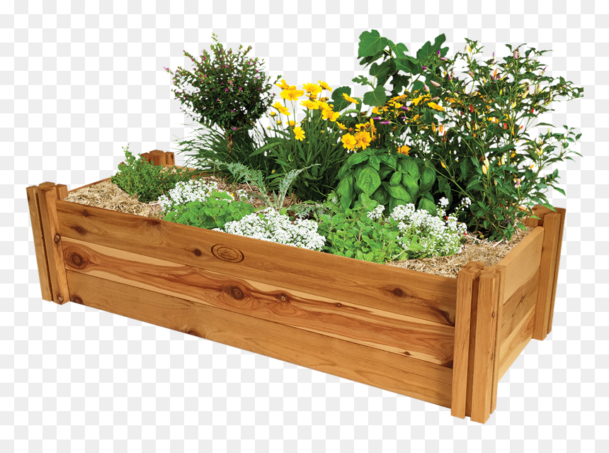 Bunnings Raised Garden Beds, HD Png Download - flower bed png
