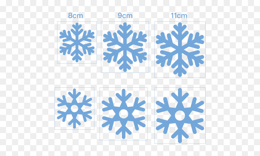 Imagen De Producto - Snow Flakes Falling Outline, HD Png Download - copo de nieve png