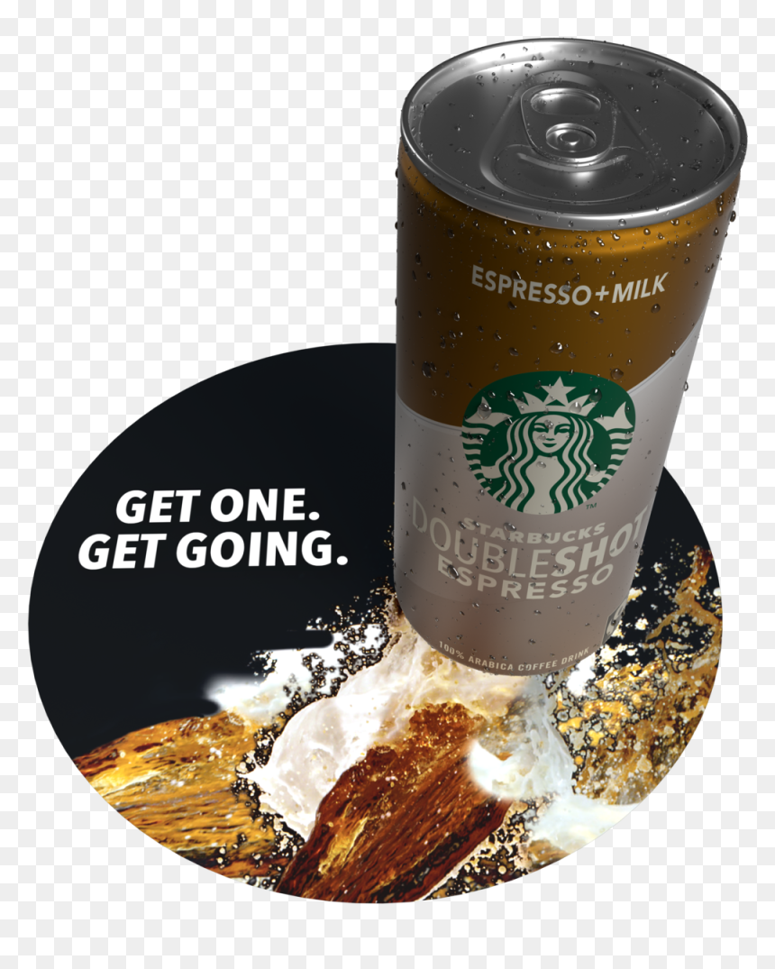 Floor Sticker For Starbucks & 7eleven Campaign - Starbucks, HD Png Download - frappuccino png