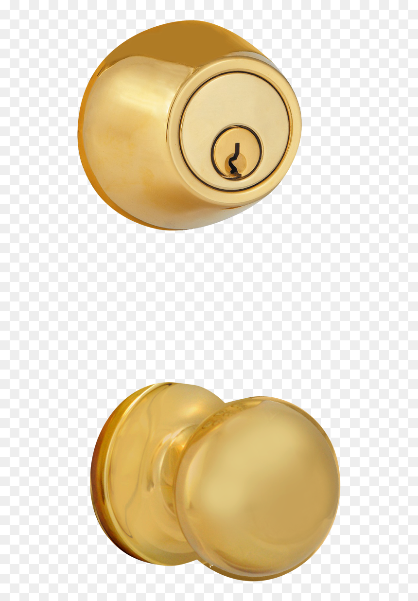 Brass, HD Png Download - door knob png