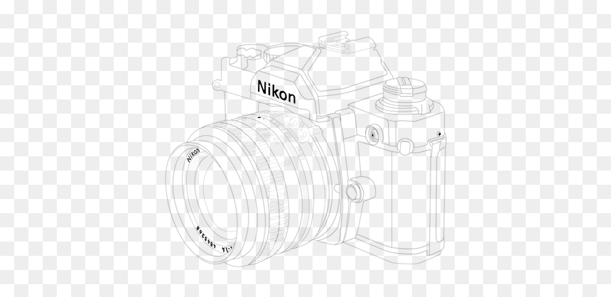 Sketch, HD Png Download - camera drawing png