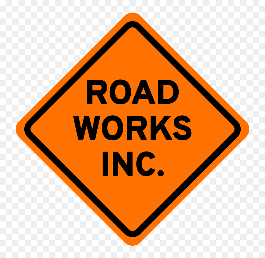 Road Works Inc - Public Work, HD Png Download - concrete cracks png